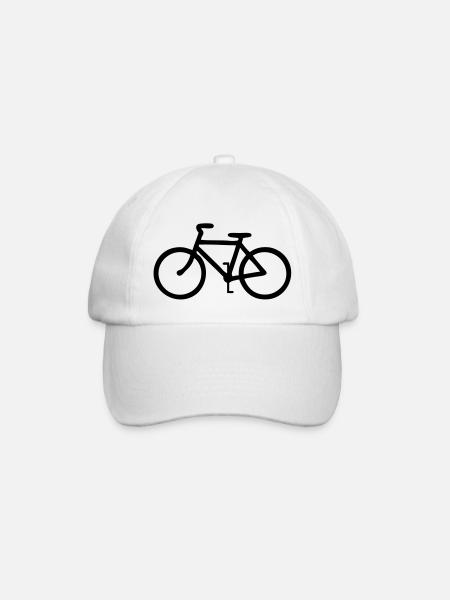 Cyclisme - Casquette classique - blanc/blanc