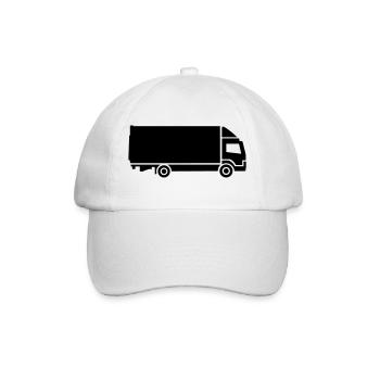 LKW - Baseballkappe - Weiß/Weiß - Vorne