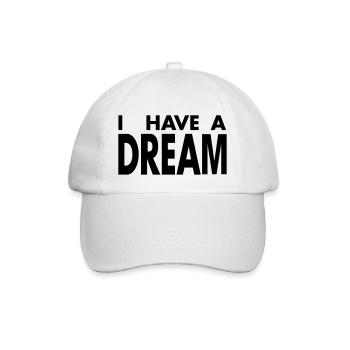 I HAVE A DREAM - Casquette classique - blanc/blanc - Devant