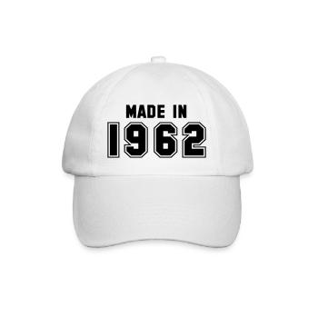 1962 - Baseball Cap - white/white - Front