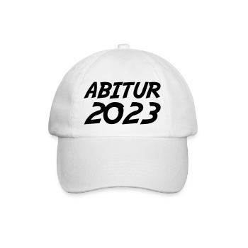 Abitur 2023 - Baseballkappe - Weiß/Weiß - Vorne