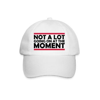 Il ne se passe pas grand-chose - Casquette classique - blanc/blanc - Devant