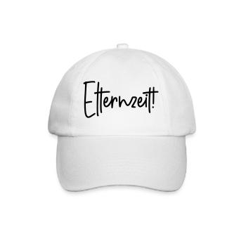 Elternzeit - Baseballkappe - Weiß/Weiß - Vorne