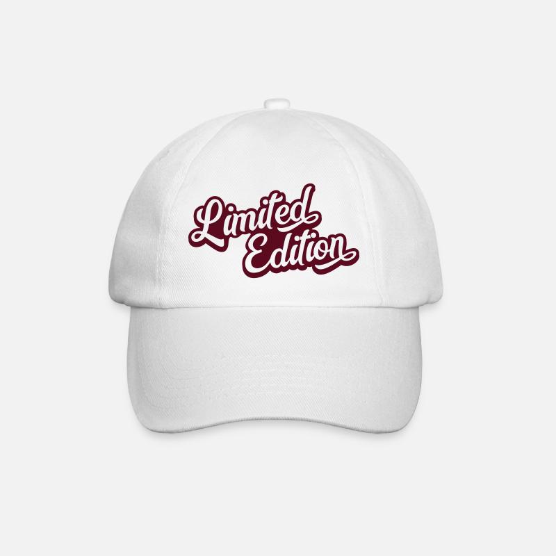 Limited Edition - Baseballkappe - Weiß/Weiß