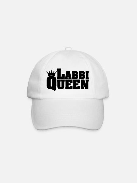 LABBI QUEEN Labrador Retriever Wilsigns - Baseballkappe - Weiß/Weiß