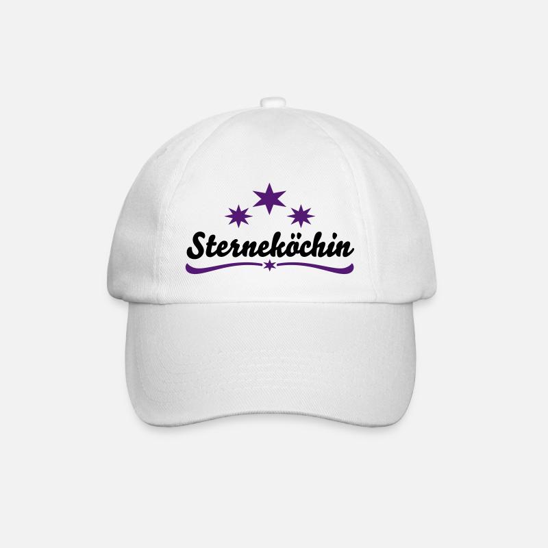 Kochen - Baseballkappe - Weiß/Weiß