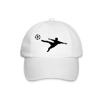 Fußballer, Fußballspieler - Casquette classique - blanc/blanc - Devant