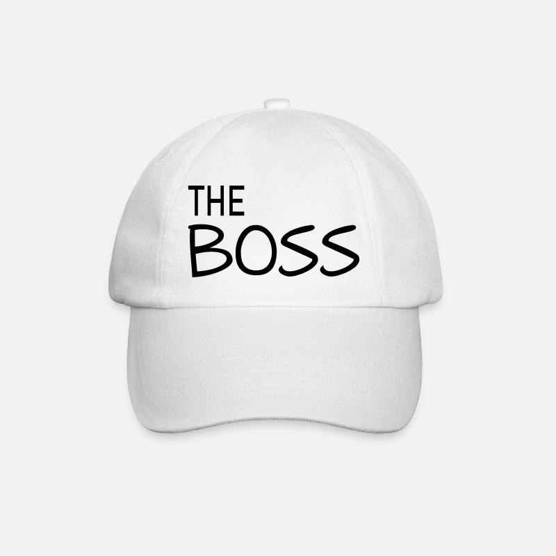 le patron - Casquette classique - blanc/blanc