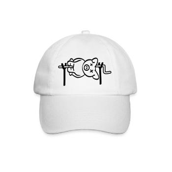 Pig Barbecue - Casquette classique - blanc/blanc - Devant
