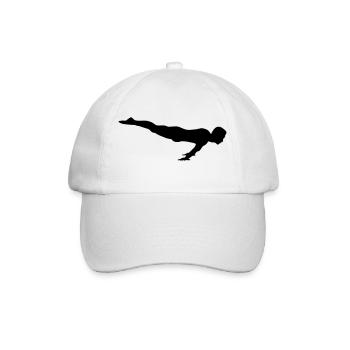 Turnen, Turner - Baseballkappe - Weiß/Weiß - Vorne
