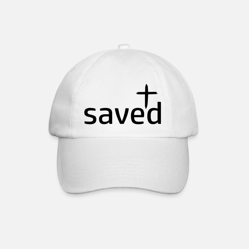enregistré enregistré par csDesign - Casquette classique - blanc/blanc