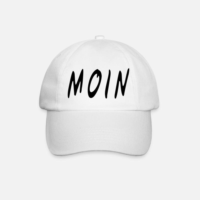MOIN - Baseballkappe - Weiß/Weiß