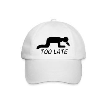Alcool party chat cadeau pour les fêtards - Casquette classique - blanc/blanc - Devant