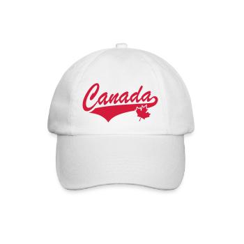 Canada - Baseball Cap - white/white - Front