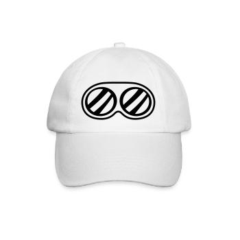 lunettes de soleil lunettes de protection yeux vue protection cool - Casquette classique - blanc/blanc - Devant