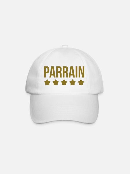 Parrain - Casquette classique - blanc/blanc