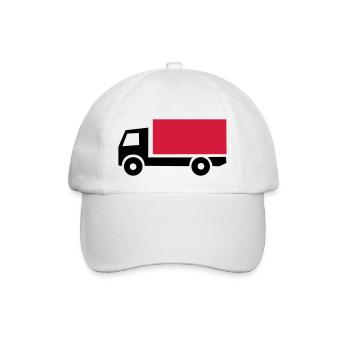 lkw_02 - Baseball Cap - white/white - Front