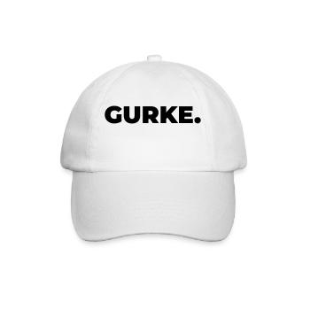 Gurke - Baseballkappe - Weiß/Weiß - Vorne