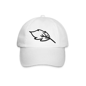 Feuille - Casquette classique - blanc/blanc - Devant