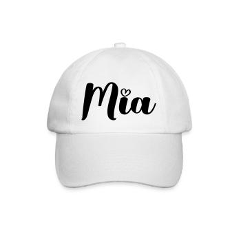 MIA - Baseball Cap - white/white - Front