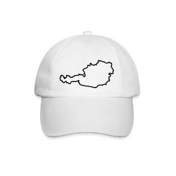 Autriche - Casquette classique - blanc/blanc - Devant