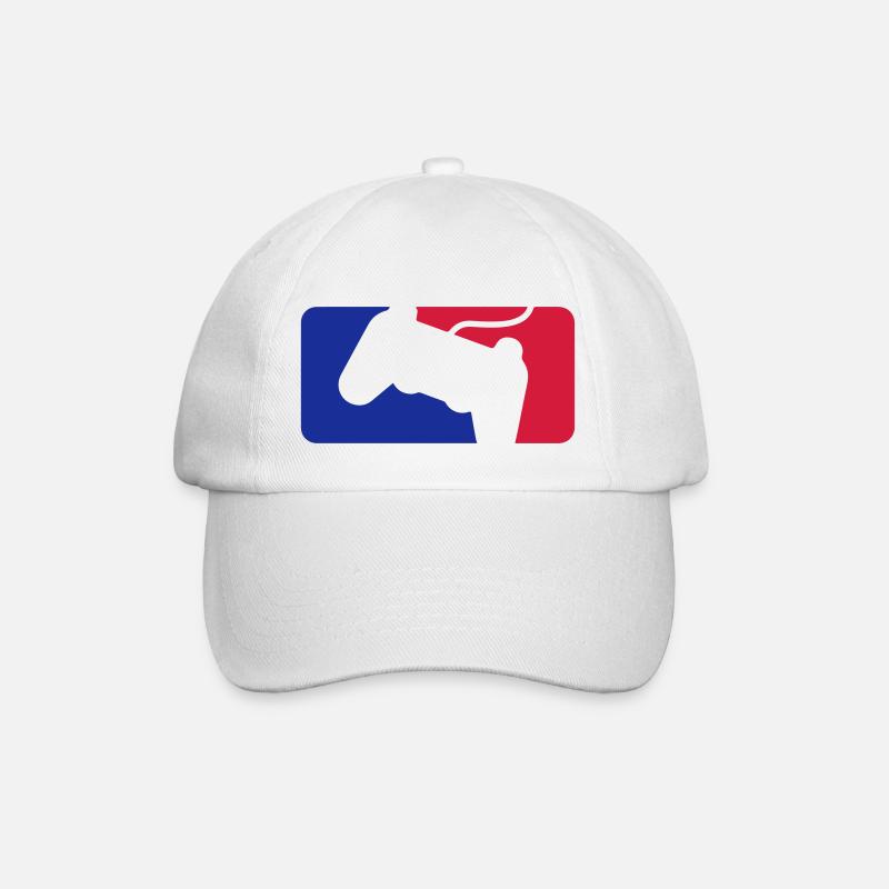 Gamer Geek - Casquette classique - blanc/blanc