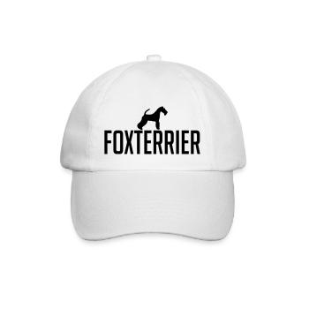 Rugueux FOXTERRIER Race chien Chien Wilsigns - Casquette classique - blanc/blanc - Devant