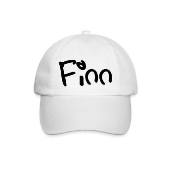 finn - Baseballkappe - Weiß/Weiß - Vorne