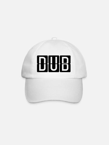 Dublin - Baseballkappe - Weiß/Weiß