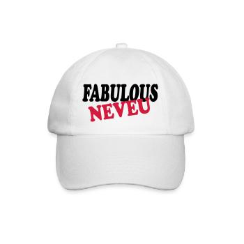 Fabulous NEVEU - Casquette classique - blanc/blanc - Devant