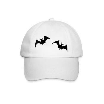 Bat 2 - Baseball Cap - white/white - Front