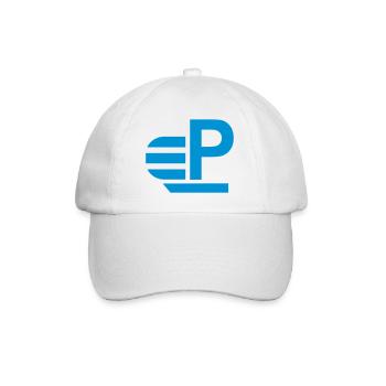 15_qm_Jollenkreuzer_Segelzeichen - Baseballkappe - Weiß/Weiß - Vorne