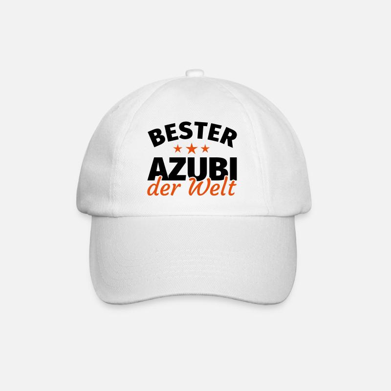 Azubi - Baseballkappe - Weiß/Weiß