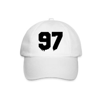97 - Casquette classique - blanc/blanc - Devant