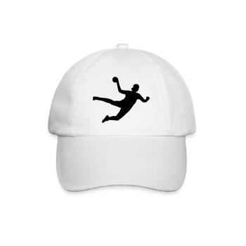 Handball women - Casquette classique - blanc/blanc - Devant