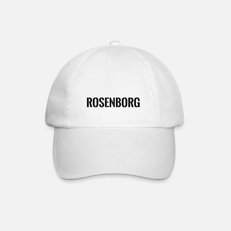 Rosenborg - Baseballkappe - Weiß/Weiß