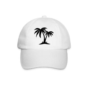 Palm - Casquette classique - blanc/blanc - Devant