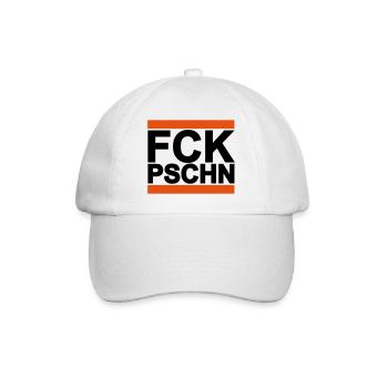 FCK_PSCH - Baseballkappe - Weiß/Weiß - Vorne