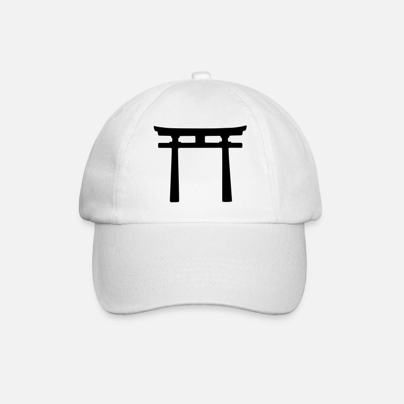 Conception japonaise Torii - Casquette classique - blanc/blanc