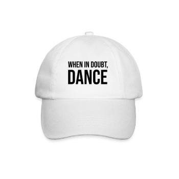 En cas de doute Danse - Casquette classique - blanc/blanc - Devant