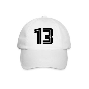 13 - Baseball Cap - white/white - Front
