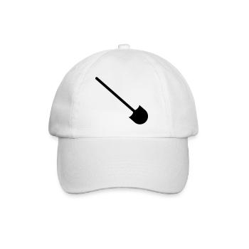 PELLE TRAVAUX - Casquette classique - blanc/blanc - Devant