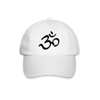 Symbole Om - Casquette classique - blanc/blanc - Devant