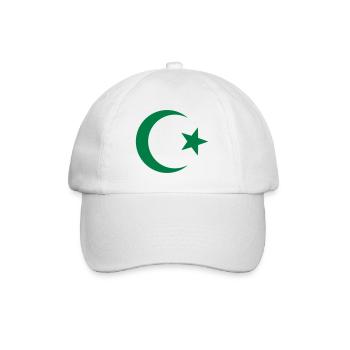 Star & Crescent - Baseball Cap - white/white - Front