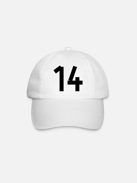 Numéro 14 - Casquette classique - blanc/blanc