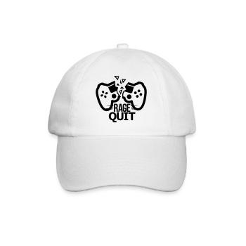 gaming - Baseball Cap - white/white - Front