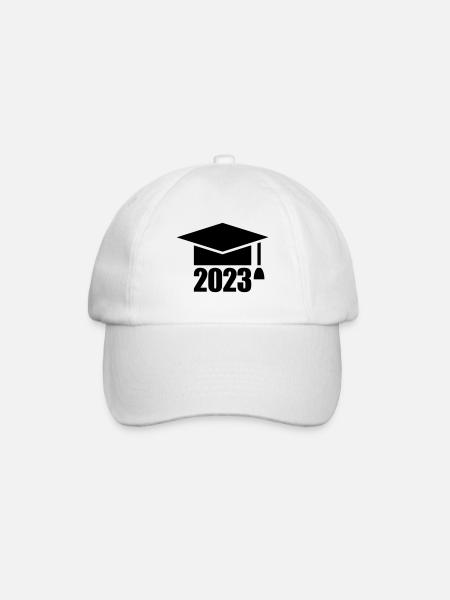 Diplôme, ABI 2023, Diplôme - Casquette classique - blanc/blanc