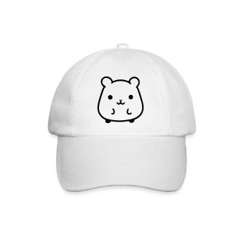 hamster - Casquette classique - blanc/blanc - Devant