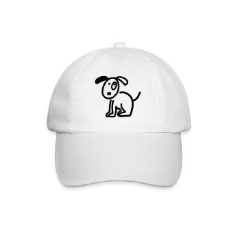 iYpsilon Hündchen - Baseballkappe - Weiß/Weiß - Vorne