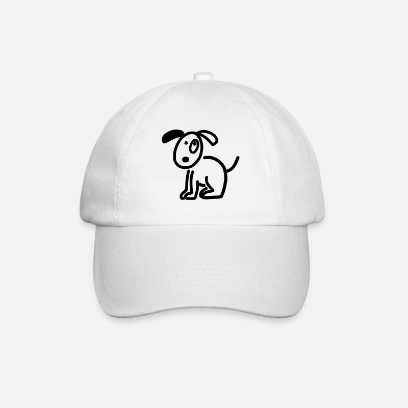 iYpsilon Hündchen - Baseballkappe - Weiß/Weiß